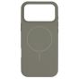 Brilliance LUX iPhone 16E Magnetic Solid Silicone with Open-Area Camera Cutout Phone Case Gray Titanium