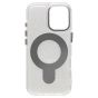 Brilliance LUX iPhone 17 Glitter Sparkle Magnetic Clear TPU + Acrylic with Kickstand Phone Case White