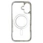Brilliance LUX iPhone 17 Chrome-Plated Magnetic Clear TPU + Acrylic Phone Case Silver Titanium
