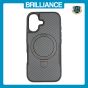 Brilliance LUX iPhone 17 TPU+PC Magnetic Airbag Anti-fall Phone Case Black