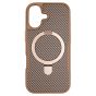 Brilliance LUX iPhone 17 TPU+PC Magnetic Airbag Anti-fall Phone Case Gold