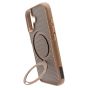 Brilliance LUX iPhone 17 TPU+PC Magnetic Airbag Anti-fall Phone Case Gold