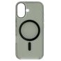 Brilliance LUX iPhone 17 High-Clarity Transparent Clear PC Magnetic Phone Case Black