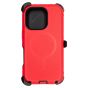Brilliance HEAVY DUTY iPhone 17 (Pro Series) + Magnetic Case Red + Black