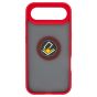 Brilliance LUX iPhone 17 Air Hybrid Shell Anti-shock Ring Kickstand TPU Matte Case Red