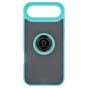 Brilliance LUX iPhone 17 Air Hybrid Shell Anti-shock Ring Kickstand TPU Matte Case Blue