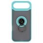 Brilliance LUX iPhone 17 Air Hybrid Shell Anti-shock Ring Kickstand TPU Matte Case Blue