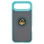 Brilliance LUX iPhone 17 Air Hybrid Shell Anti-shock Ring Kickstand TPU Matte Case Blue