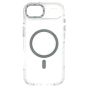 Brilliance LUX iPhone 17 Air Clear Magnetic Hybrid TPU + Acrylic Phone Case Gray