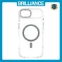 Brilliance LUX iPhone 17 Air Clear Magnetic Hybrid TPU + Acrylic Phone Case Gray