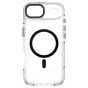 Brilliance LUX iPhone 17 Air Clear Magnetic Hybrid TPU + Acrylic Phone Case Black