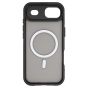 Brilliance LUX iPhone 17 Air Silicone-Feel Magnetic Hybrid TPU + PC Phone Case Black