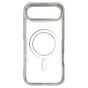 Brilliance LUX iPhone 17 Air Chrome-Plated Magnetic Clear TPU + Acrylic Phone Case Silver Titanium