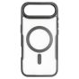 Brilliance LUX iPhone 17 Air Chrome-Plated Magnetic Clear TPU + Acrylic Phone Case Black Titanium