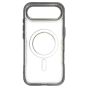 Brilliance LUX iPhone 17 Air Chrome-Plated Magnetic Clear TPU + Acrylic Phone Case Black Titanium