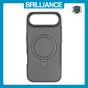 Brilliance LUX iPhone 17 Air TPU+PC Magnetic Airbag Anti-fall Phone Case Black