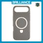 Brilliance LUX iPhone 17 Air TPU+PC Magnetic Airbag Anti-fall Phone Case Gray