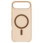 Brilliance LUX iPhone 17 Air High-Clarity Transparent Clear PC Magnetic Phone Case Gold