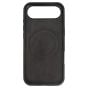 Brilliance LUX iPhone 17 Air Silicone with BackSide 360Â° Rotating Wrist Strap Magnetic Phone Case Black