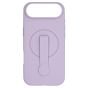 Brilliance LUX iPhone 17 Air Silicone with BackSide 360° Rotating Wrist Strap Magnetic Phone Case Purple