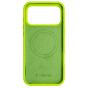 Brilliance LUX iPhone 17 Air Magnetic Solid Silicone with Open-Area Camera Cutout Phone Case Green