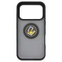 Brilliance LUX iPhone 17 Pro Hybrid Shell Anti-shock Ring Kickstand TPU Matte Case Black