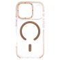 Brilliance LUX iPhone 17 Pro Clear Magnetic Hybrid TPU + Acrylic Phone Case Brown