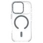 Brilliance LUX iPhone 17 Pro Clear Magnetic Hybrid TPU + Acrylic Phone Case Gray