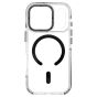 Brilliance LUX iPhone 17 Pro Clear Magnetic Hybrid TPU + Acrylic Phone Case Black