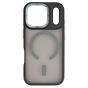 Brilliance LUX iPhone 17 Pro Silicone-Feel Magnetic Hybrid TPU + PC Phone Case Gray