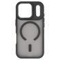 Brilliance LUX iPhone 17 Pro Silicone-Feel Magnetic Hybrid TPU + PC Phone Case Black