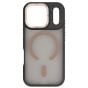 Brilliance LUX iPhone 17 Pro Silicone-Feel Magnetic Hybrid TPU + PC Phone Case Desert Titanium
