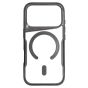 Brilliance LUX iPhone 17 Pro Chrome-Plated Magnetic Clear TPU + Acrylic Phone Case Black Titanium
