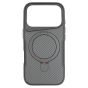 Brilliance LUX iPhone 17 Pro TPU+PC Magnetic Airbag Anti-fall Phone Case Black