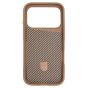 Brilliance LUX iPhone 17 Pro TPU+PC Magnetic Airbag Anti-fall Phone Case Gold
