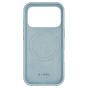 Brilliance LUX iPhone 17 Pro Silicone with BackSide 360Â° Rotating Wrist Strap Magnetic Phone Case Sky Blue