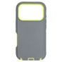 Brilliance HEAVY DUTY iPhone 17 Pro (Pro Series) + Magnetic Case Dark Gray + Green