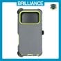 Brilliance HEAVY DUTY iPhone 17 Pro (Pro Series) + Magnetic Case Dark Gray + Green