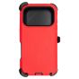 Brilliance HEAVY DUTY iPhone 17 Pro (Pro Series) + Magnetic Case Red + Black