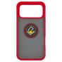 Brilliance LUX iPhone 17 Pro Max Hybrid Shell Anti-shock Ring Kickstand TPU Matte Case Red