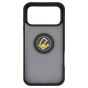 Brilliance LUX iPhone 17 Pro Max Hybrid Shell Anti-shock Ring Kickstand TPU Matte Case Black