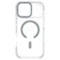 Brilliance LUX iPhone 17 Pro Max Clear Magnetic Hybrid TPU + Acrylic Phone Case Gray