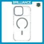 Brilliance LUX iPhone 17 Pro Max Clear Magnetic Hybrid TPU + Acrylic Phone Case Gray