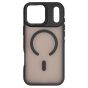 Brilliance LUX iPhone 17 Pro Max Silicone-Feel Magnetic Hybrid TPU + PC Phone Case Black