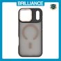 Brilliance LUX iPhone 17 Pro Max Silicone-Feel Magnetic Hybrid TPU + PC Phone Case Desert Titanium