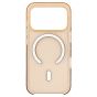 Brilliance LUX iPhone 17 Pro Max High-Clarity Transparent Clear PC Magnetic Phone Case Gold