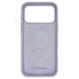 Brilliance LUX iPhone 17 Pro Max Silicone with BackSide 360° Rotating Wrist Strap Magnetic Phone Case Purple