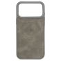 Brilliance LUX iPhone 17 Pro Max Matte Magnetic TPU+PC+PU leather Phone Case Gray