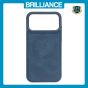 Brilliance LUX iPhone 17 Pro Max Matte Magnetic TPU+PC+PU leather Phone Case Royal Blue