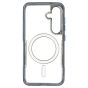 Brilliance LUX Samsung S25 Chrome-Plated Magnetic Clear TPU + Acrylic Phone Case Blue Titanium